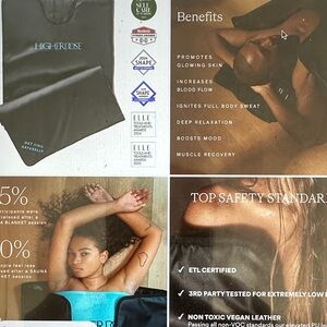 HigherDose Infrared Sauna Blanket LIKE NEW
So many health benefits to sauna